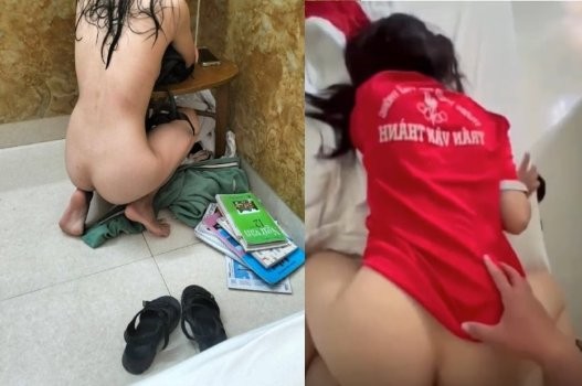 Clip nữ sinh THPT Trần Văn Thành quay lén ở nhà nghỉ