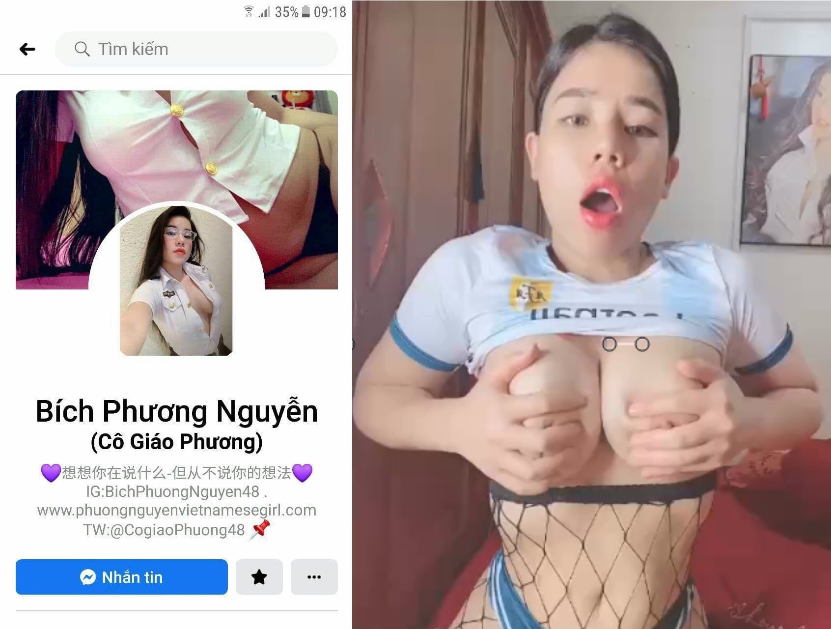 Cô giáo viên Bích Phương