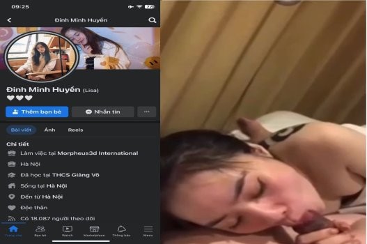 Đụ nhau đến cạn kiệt với em Đinh Thị Minh Huyền