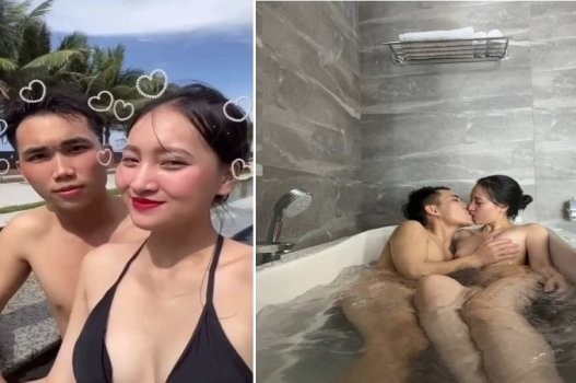 Hạ My quan hệ cùng bạn trai lúc đi chơi xa