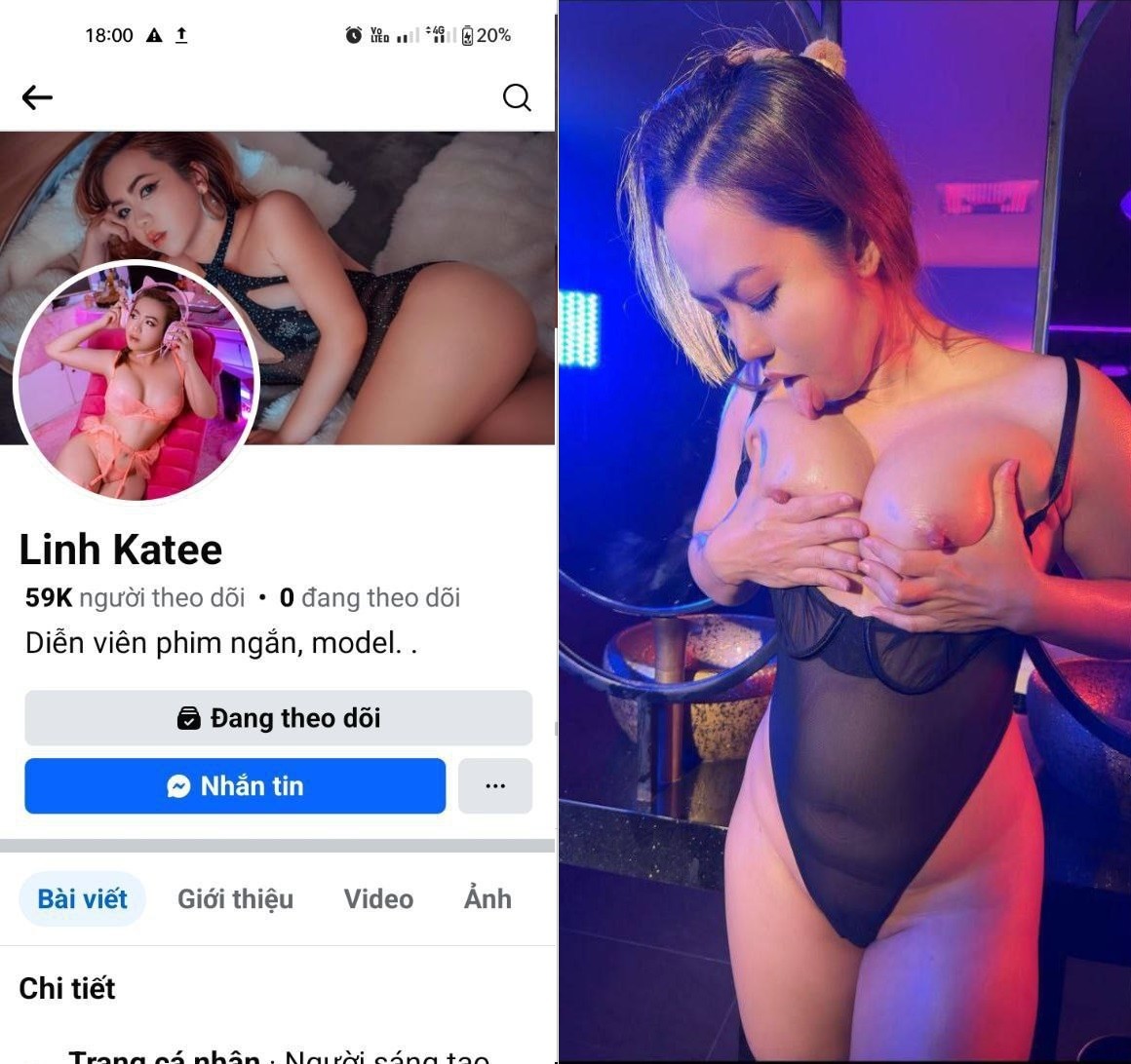 Linh Katee đầy đặn yêu chiều khoái lắm